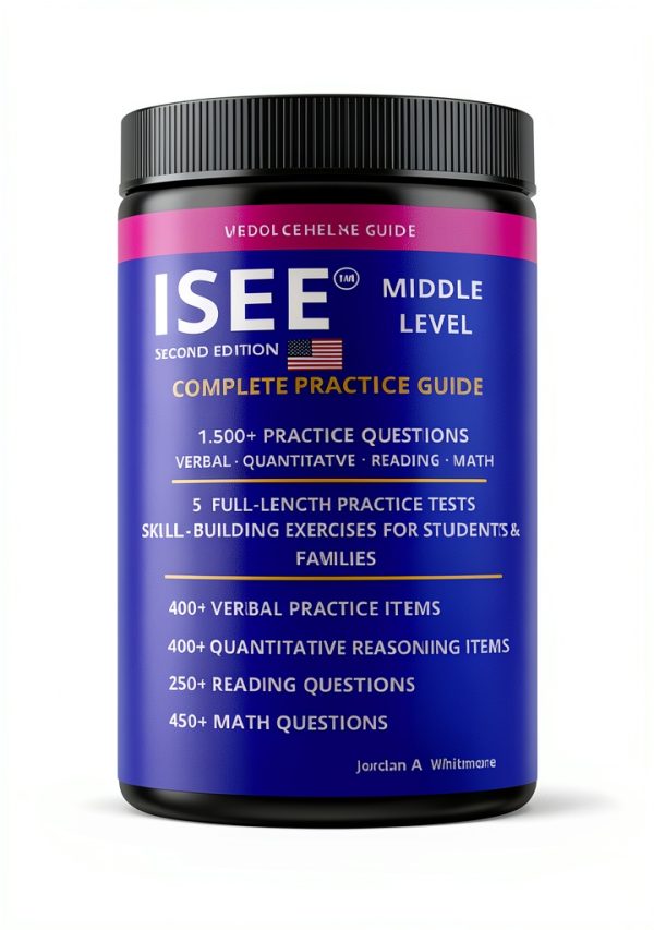 School Entrance Exam Prep StudyGuidePro 298 Page Workbook-0