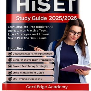 GED Test Guide Kindle Edition by ExamPrep 358-Page Study Book-0