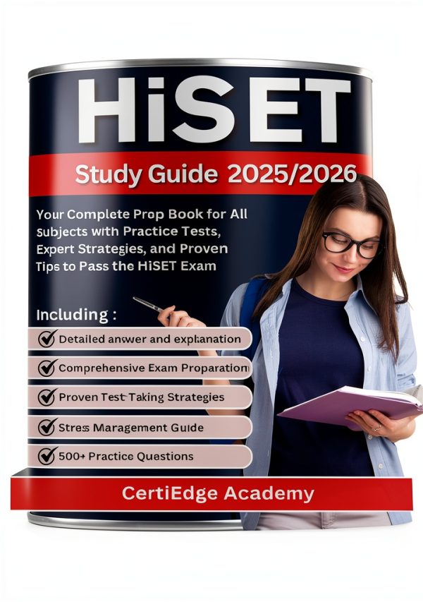 GED Test Guide Kindle Edition by ExamPrep 358-Page Study Book-0