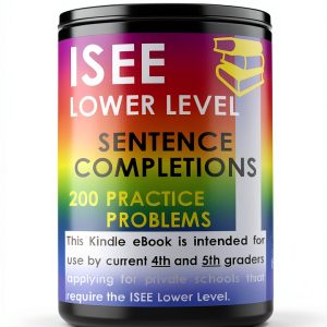 ISEE Exam Preparation Guide SSAT & COOP Test Study Book 68 Pages-0