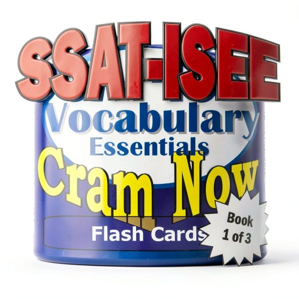 Cram Now! SSAT-ISEE Study Guide for Kids, Ages 7-18, English, 682-0