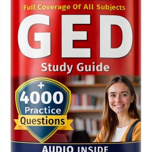 GED Test Guide Kindle Edition by XYZ Publishing 972‑Page Study Book-0