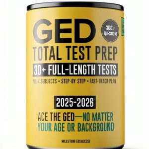 GED Test Guide Kindle Edition by ExamPrep 650-Page Study Book-0